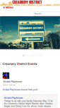 Mobile Screenshot of creamerydistrict.org
